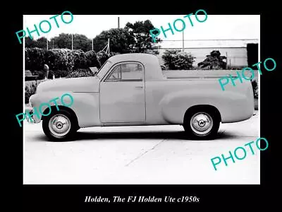 OLD 8x6 HISTORIC PHOTO OF THE FJ HOLDEN UTE C1950s • $9