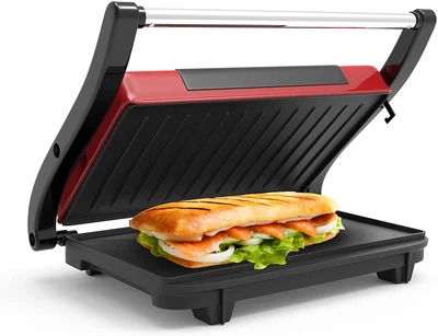 $29.25 • Buy Panini Press Indoor Grill And Sandwich Maker Electric Appliance