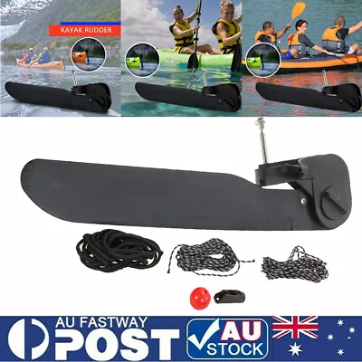 $46.58 • Buy Kayak Tail Diretion Control Rudder Steering System Canoeing Buckle Repairing Kit