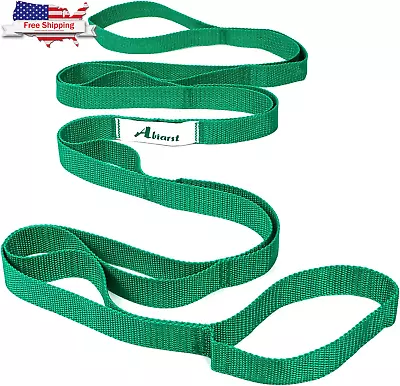 Stretching Strap Yoga Strap For Physical Therapy 10 Loops Yoga Straps For Stret • $10.71