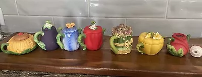 Teapot Vintage AVON Seasons Treasures Miniature Fine Collectible Lot Of 7 • $50