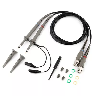 $15.09 • Buy 2x 100MHz Oscilloscope Scope Analyzer Clip Probe Test Leads Kit For HP Tektronix