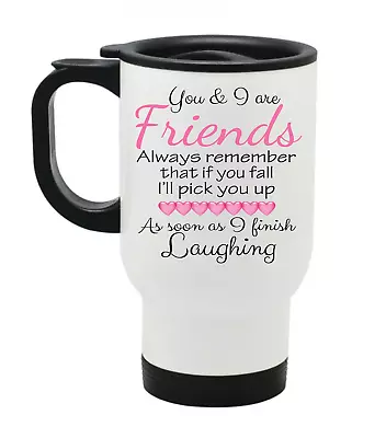 £14.99 • Buy Beautiful Best Friends Funny Travel MUG Present Mum Friend Gift Thermal Mug