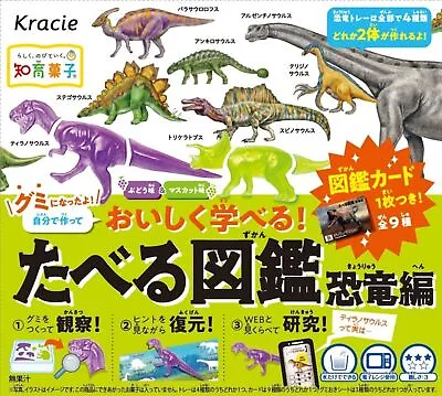 DIY Candy Kit Kracie Foods Illustrated Book Of Dinosaurs: Grapes & Muscats • $5.94