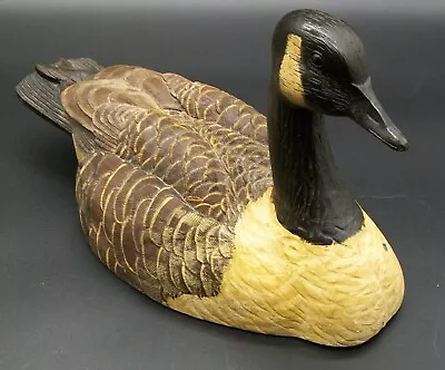 Canada Goose Decoy 11” Very Nice Details And Very Heavy For Size • $39.99