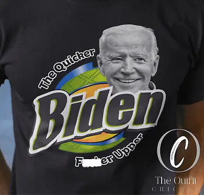 Funny Trump Shirts Biden The Quicker F***er Upper T Shirt Trump Ultra Maga Shirt • $18.98