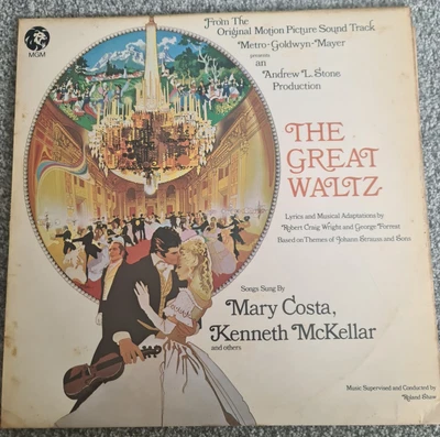 £2.99 • Buy The Great Waltz Soundtrack Vinyl Lp - Mary Costa - Strauss - Roland Shaw - Mgm