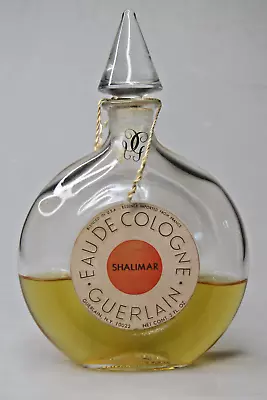 Vintage Guerlain Shalimar 3oz Women's Eau De Cologne Splash Perfume • $75