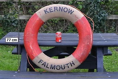 Used Old Life Ring Buoy 77cm Lifebuoy  PERRYBUOY - FREE DELIVERY • £84.95