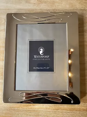 Waterford Photo Frame-Ballet Ribbon 8X10 Silver Plated • £25