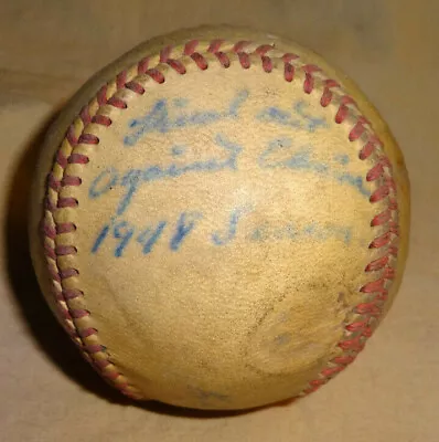 1948 Wilkes Barre Indians VS Elmira Pioneers Eastern League FINAL OUT Baseball • $95