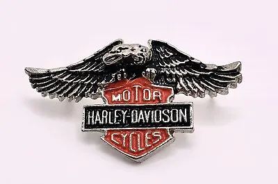 $9.50 • Buy Vintage  Harley Eagle  Pin Collectible Old HD Motorcycle Biker Vest Memorabilia