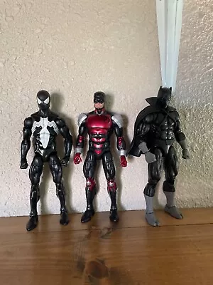 MARVEL LEGENDS LOT Symbiote Spider-Man Daredevil Black Panther • $45.95