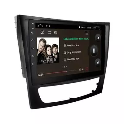 GPS Navigation Player 9  Android 10.1 Stereo Radio For Mercedes Benz W211 W219 • $196.17