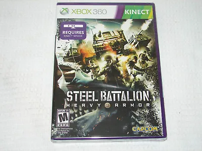 $7.99 • Buy Steel Battalion: Heavy Armor Xbox 360 Kinect   ***NEW FACTORY SEALED***