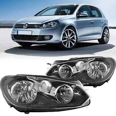 For 2010-2014 Volkswagen Sportwagen Golf/Jetta Headlight Assembly Left+Right • $128.59