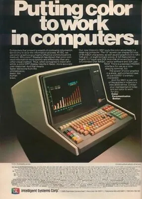 VINTAGE COMPUTER POSTER VINTAGE RETRO SILICON VALLEY A (20x30) • $18