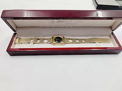 Longines Vintage 14k Yellow Gold  Diamond  Mens Watch • $619.99