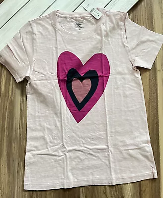 J. Crew Women's  Heart  Graphic T Shirt • $34.99