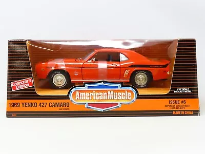 1:18 Ertl/SCC American Muscle #7722 Diecast 1969 Yenko 427 Camaro X66 Version • $149.95