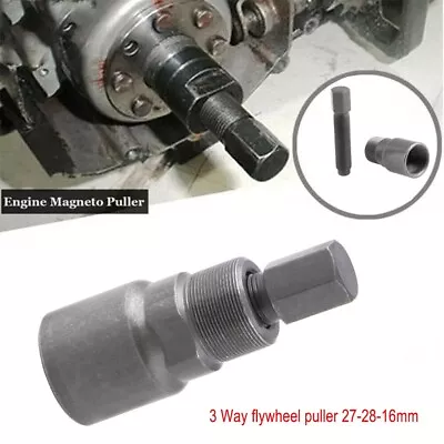 Motorcycle Flywheel Puller 27mm 28mm 16mm Generator Stator Engine Repair Tool • $14.98