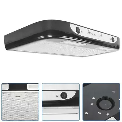 RV Stove Range Hood Key Type Vent Stainless 12V Smoke Exhaust Fan For Camper • $124.44