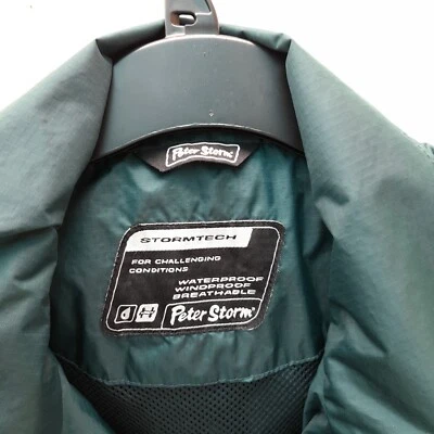 £12.50 • Buy Waterproof Windproof Breathable Jacket Size M Peter Storm Stormtech Hooded Model