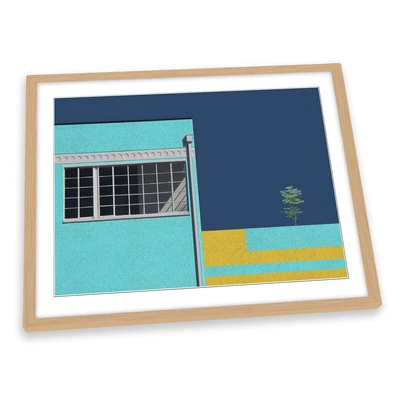 £42.99 • Buy Studio Building Urban Architecture FRAMED ART PRINT Picture Artwork
