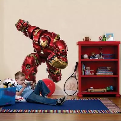 IRON MAN HULKBUSTER ARMOR Avengers 2 Decal Removable WALL STICKER Decor Art • $23.24