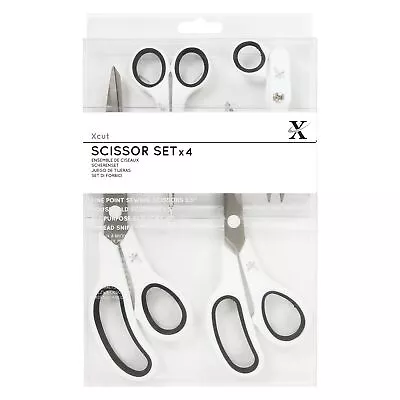 Xcut Scissors Set 4/PkgXC255207 • £24.85