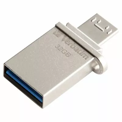 Verbatim 32GB Store N Go Smartphone/Tablet USB3.0/Micro USB Flash Drive - 64936 • $30