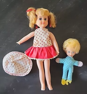 Mattel 1967 Buffy & Mrs Beasley- Buffy W/ Rag Doll W/Orig Outfit  • $5