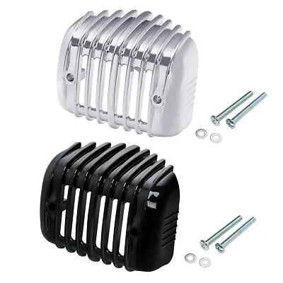 Motorcycle Chrome/Black ABS Voltage Regulator Cover Fairing For Harley Softail • $18.98