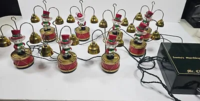 RARE 1992 Vtg Mr. Christmas Santa's Marching Band Mice W/Red Top Hats 35 Songs • $159.99