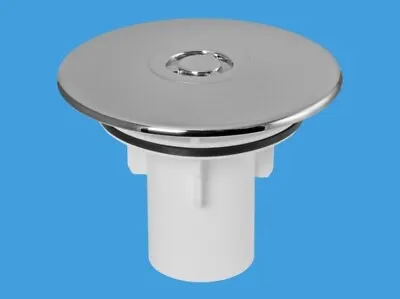 Mcalpine ST90CPTOP+TUBE Replacement Shower Trap Cover For 90mm Waste Trap • £17.95