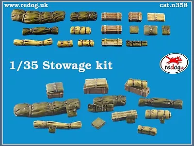 1/35 Military Scale Modelling Resin Stowage Diorama Accessories Kit 8 • £9.99