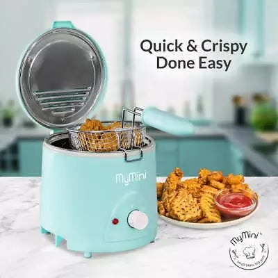 1.5-Quart Deep Fryer Blue • $15.07