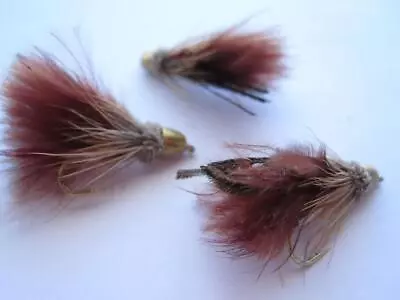 3 Ea D18-3 Cone Head Marabou Muddler's ( Colors & Sizes Available) Streamers • $1.59