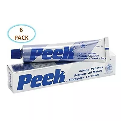 Peek 33001 Metal Polish 50 ML Tube (6-Pack) • $45.75