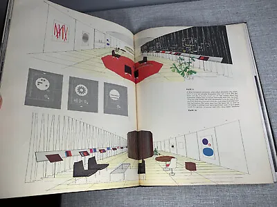 VTG 1959 INTERIORS BOOK Of OFFICES WHITNEY MCM KNOLL GEORGE NELSON LOIS GREEN • $99