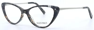 ELLEN TRACY BUSAN Black Multicolor Cat Eye Womens Eyeglasses Frames 50-14-135 • $37.99