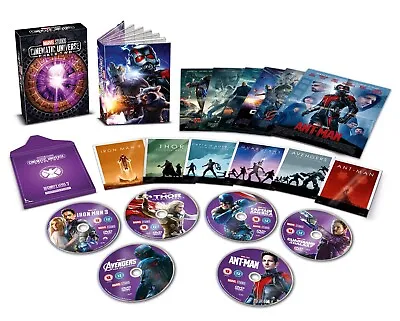 Marvel Studios Cinematic Universe Phase 2 Complete 6 Movie DVD Box Set New • £12.45