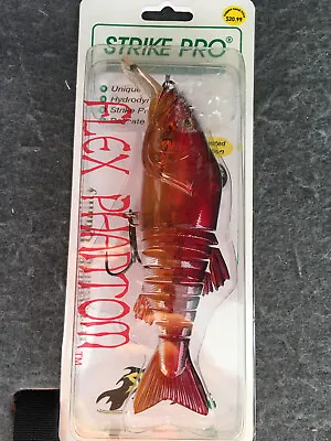 NIP StrikePro 6 3/4  Multi-Jointed Flex Phantom 3.25 Oz Fishing Lure • $4.99