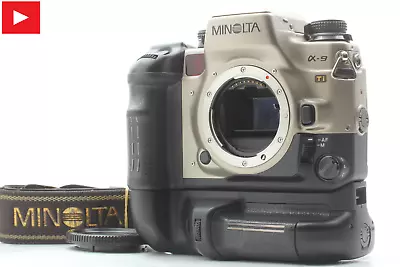 【 Rare SSM  Near MINT++】 Minolta α-9Ti SSM Compatible VC-9 Grip  A-9 A9 α9 JAPAN • $1298.98