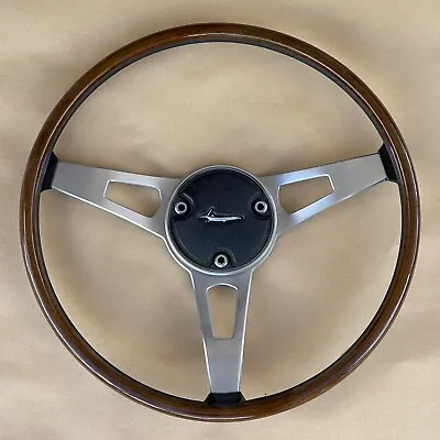 MOPAR Origina Restored Rim Blow Steering Wheel Woodgrain Charger Challenger Cuda • $1795.50