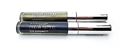 Maybelline New York Color Tattoo Eye Chrome- Lot Of 2 • $12.99