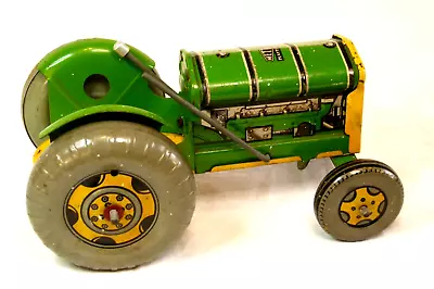 Vintage Tinplate Tin Toy Clockwork Mettoy Playthings Tractor • £39.99