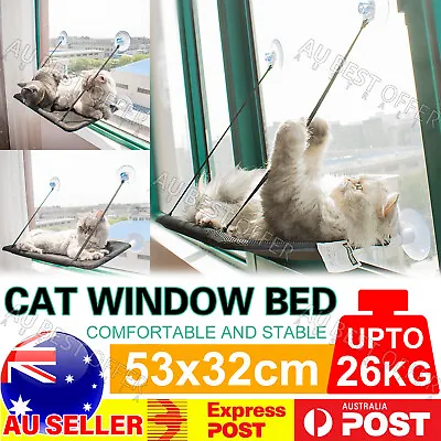 Up 26KG Cat Bed Window Hammock Hanging Bed  Basking Perch Mounted Durable AUS • $18.93