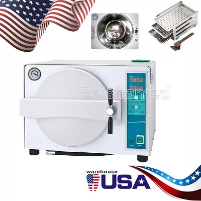 18L Dental Medical Autoclave Sterilizer Vacuum Steam Sterilization With Drying • $1000