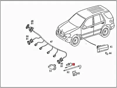 Genuine SMART MERCEDES 451 454 W163 FORFOUR FORTWO Cabrio Bulb 000000001604 • $26.52